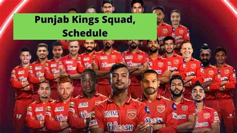 kings 11 punjab team 2022